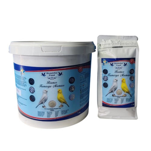 BİANCO KANARYA 1 KG  - Beautiful Food Kuş Maması