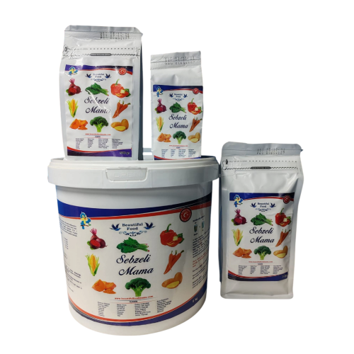 SEBZELİ 5 KG(KOVA) Beautiful Food Kuş Maması