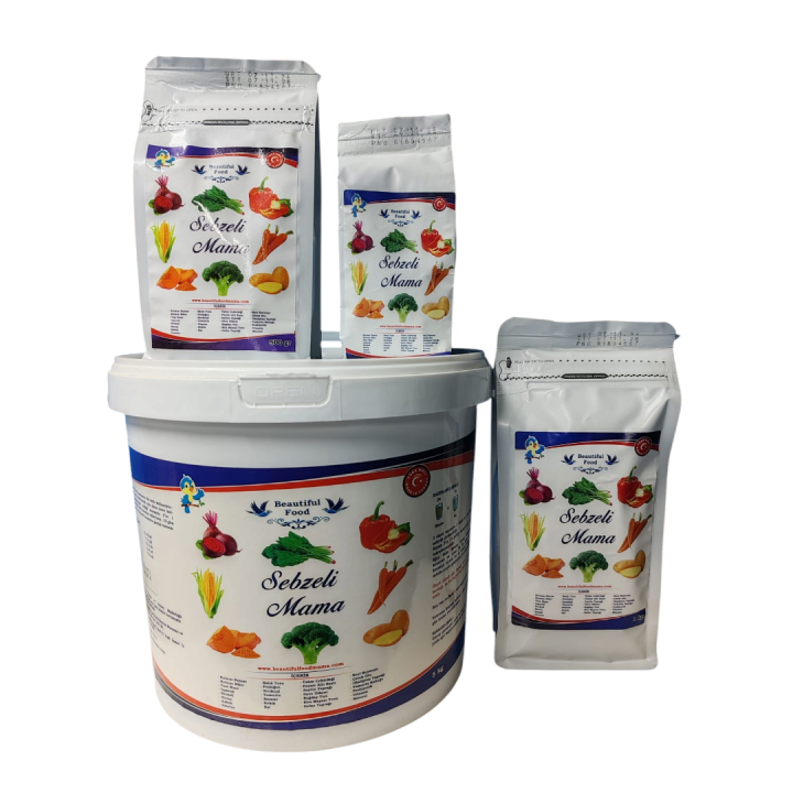 SEBZELİ 250 GR Beautiful Food Kuş Maması