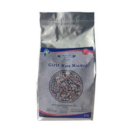 KUŞ KUMU GİRİT 1 KG Beautiful Food Kuş Maması