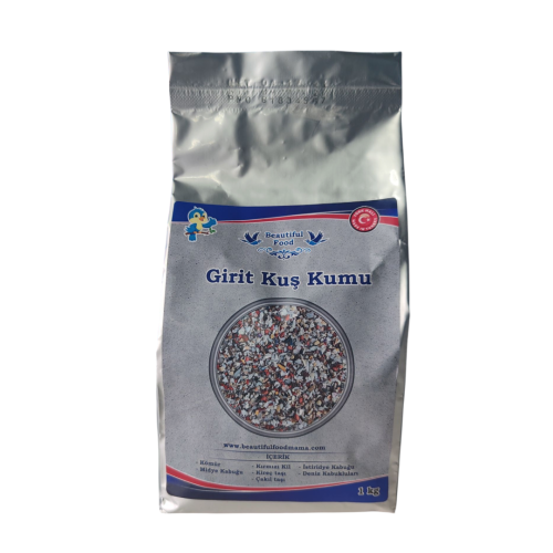 KUŞ KUMU GİRİT 1 KG Beautiful Food Kuş Maması
