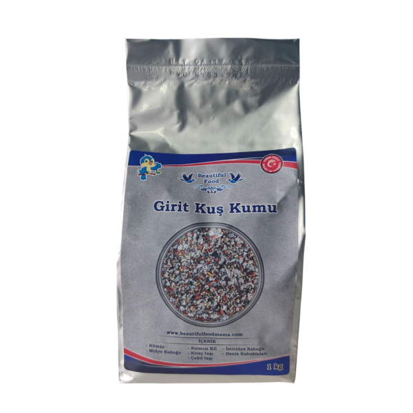 KUŞ KUMU GİRİT 1 KG Beautiful Food Kuş Maması