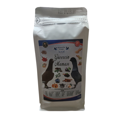 GÜVERCİN MAMASI 1 KG Beautiful Food Kuş Maması
