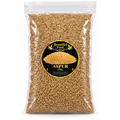 Beautiful Food( Aspur Kuş Yemi 1 Kg) – Kanarya, Muhabbet Kuşu, Sultan Papağanı ve Egzotik Kuşlar İçin Doğal Aspur Tohumu