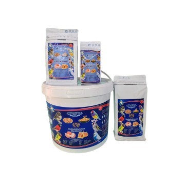 Kurtlu KUŞ Maması 5KG (KOVA) Beautiful Food Kuş Maması