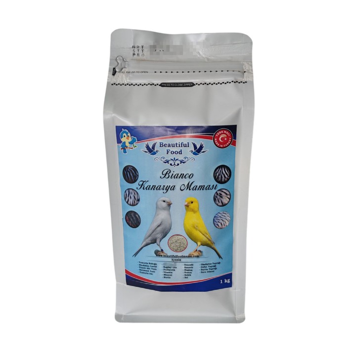 Beautiful Food Mama 1 kg Bianco Kanarya Maması
