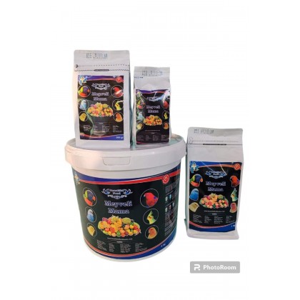 MEYVELİ Kuş Maması 5 KG(KOVA) Beautiful Food Kuş Maması