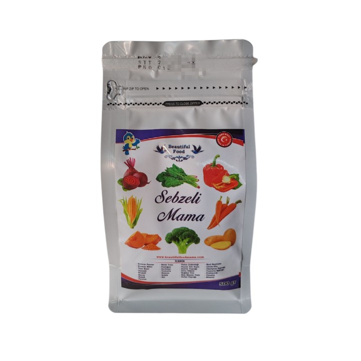 Beautful Food Mama 500 gr Sebzeli Kuş Maması
