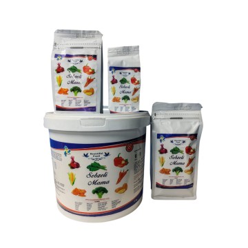 SEBZELİ Kuş Maması 5 KG(KOVA) Beautiful Food Kuş Maması
